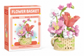 Klocki koszyk kwiatów Flower Basket 344 el prezent dekoracja model 3D 6+