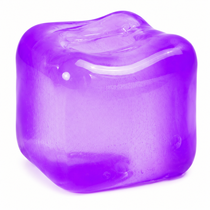 GNIOTEK SENSORYCZNY KOSTKA LODU ANTYSTRESOWA SQUISHY 5x5x5 CM