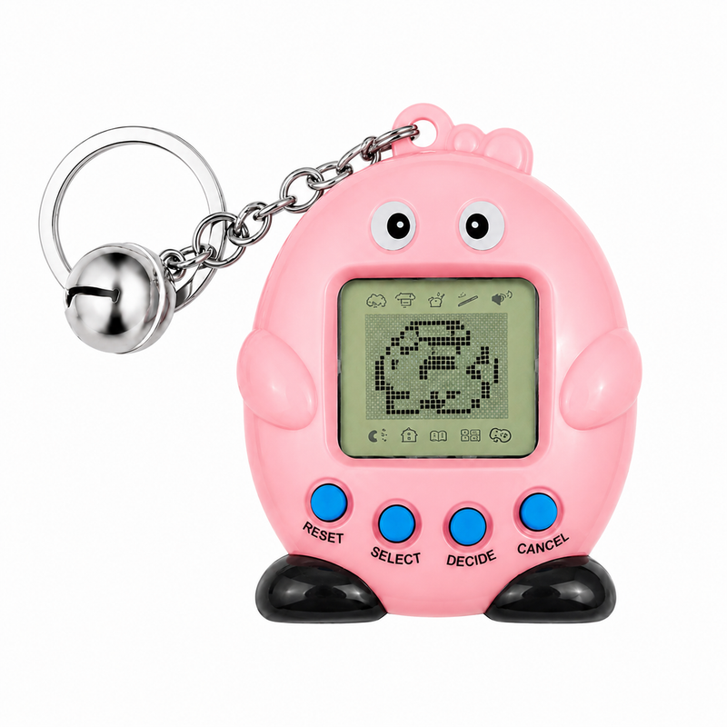 TAMAGOTCHI 168w1 ELEKTRONICZNE ZWIERZĄTKO LCD GRA BRELOK BATERIE W ZESTAWIE