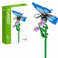 KLOCKI FLORIST TULIP BUTTERFLY 103 EL MODEL DIY DEKOR PREZENT DOM TOP 3D XL