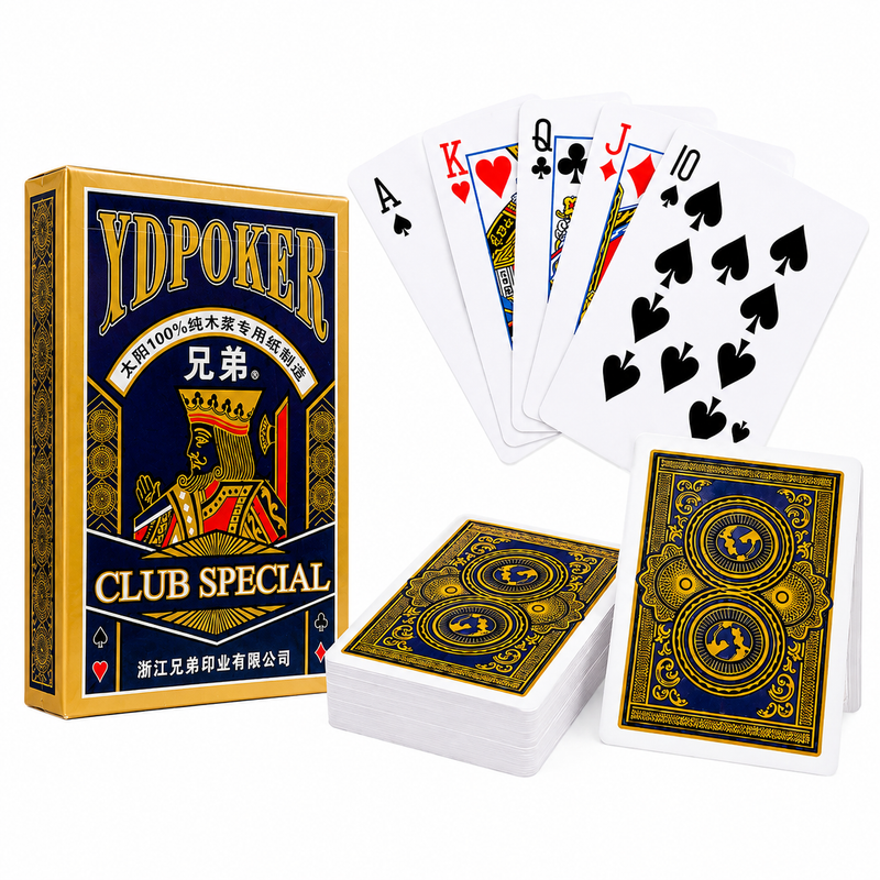PLAYING CARDS XD POKER CLUB SPECIAL 54 PCS. – CLASSIC POKER DECK