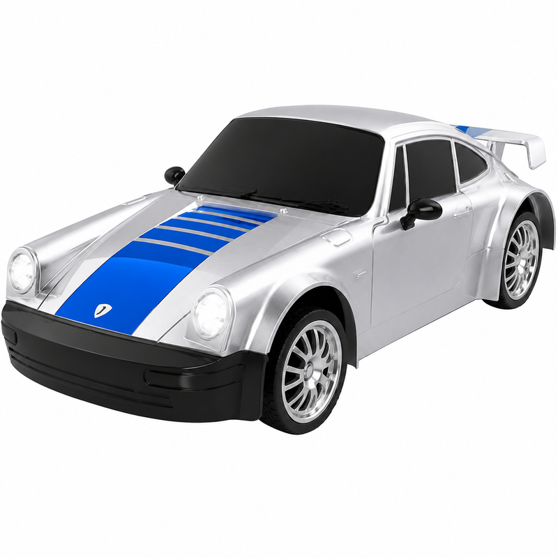 Auto Zdalnie Sterowane do Driftu Srebrne 1:24 2.4 GHz – 21 cm