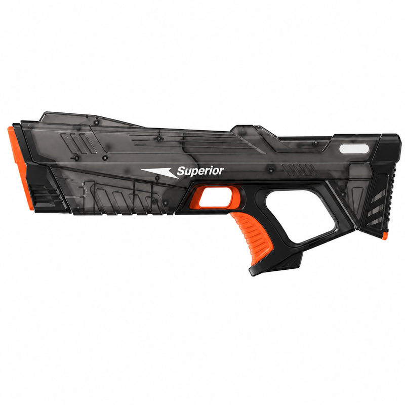Duży Elektryczny pistolet na wodę Superior automat USB 350ml akumulator