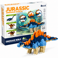 Klocki Jurassic Stegozaur 666 el. Dinozaur 3D (model 66291)