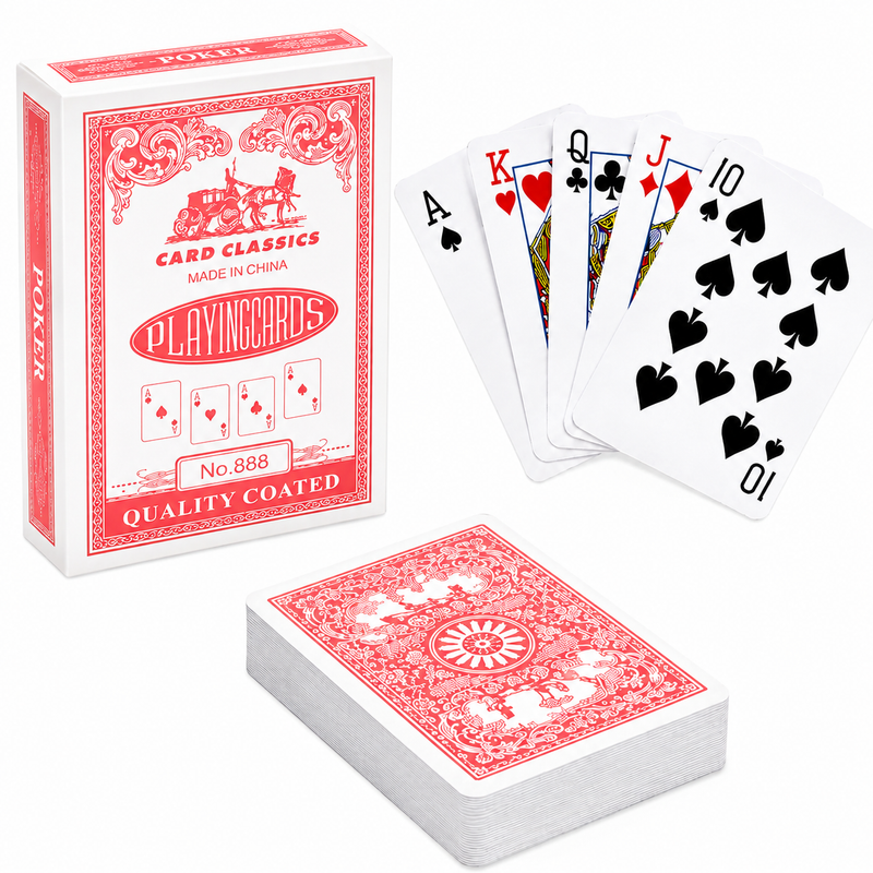 Klasyczne karty do gry Poker No.988 – 54 karty