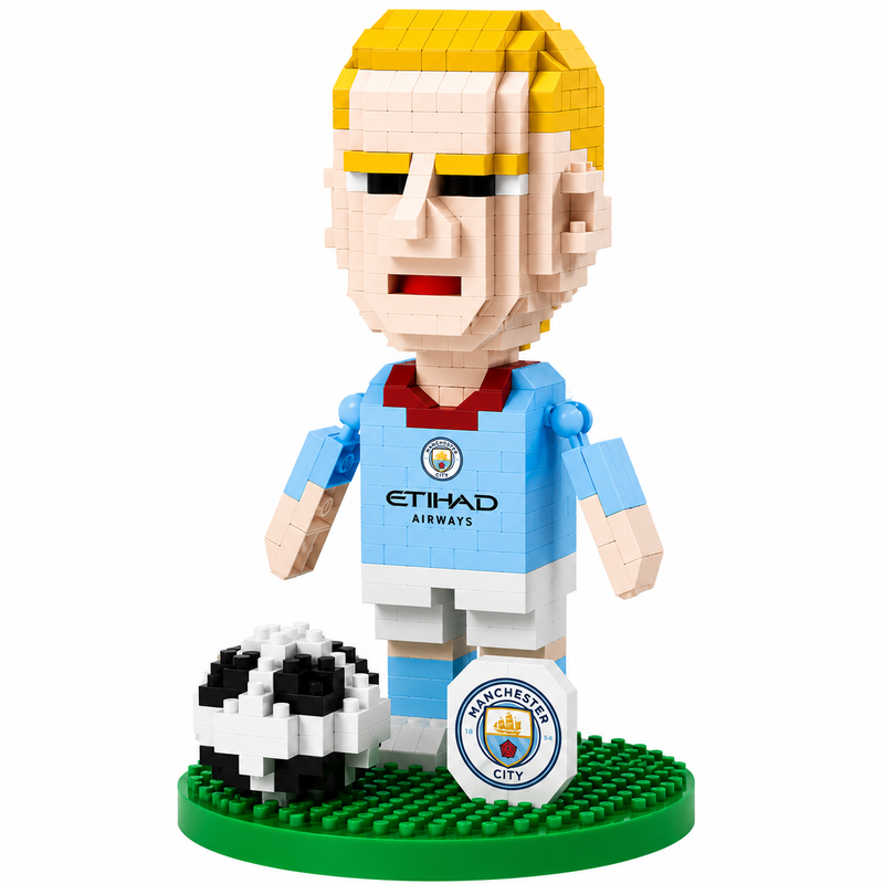 KLOCKI KONSTRUKCYJNE FOOTBALL STAR 510 EL. FIGURKA PIŁKARZA
