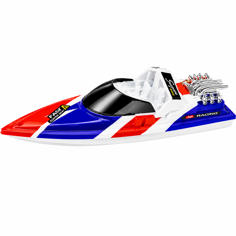 Motorówka speed Boat na baterie pływająca ŁÓDŹ ŁÓDKA statek DO WODY BASENU