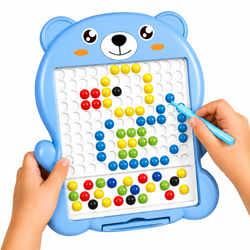 TABLICA MAGNETYCZNA MOZAIKA MIŚ EDUKACYJNA DLA DZIECI 3+