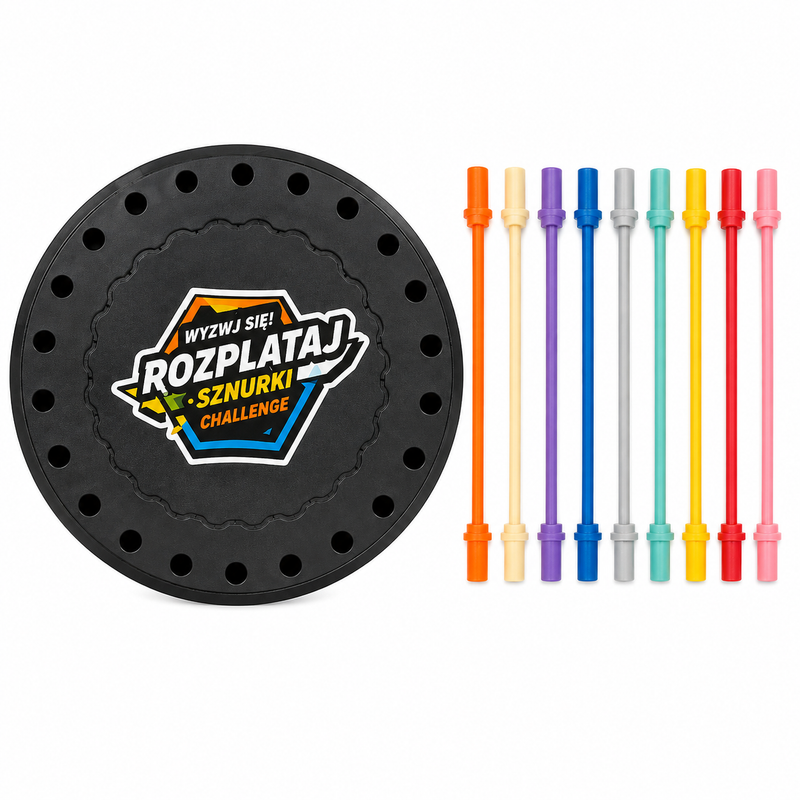 GRA LOGICZNA ROPE UNTYING CHALLENGE – ROZPLĄTYWANIE SZNURKÓW DLA 2 OSÓB