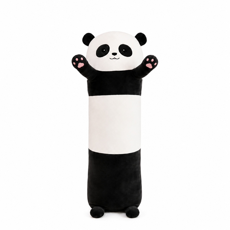 Poduszka Pluszowa Panda Długa Przytulanka Wałek