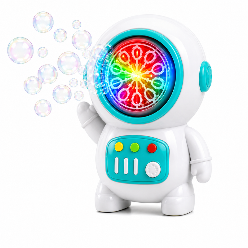 GENERATOR BANIEK MYDLANYCH ASTRONAUTA LED NA BATERIE DO BANIEK