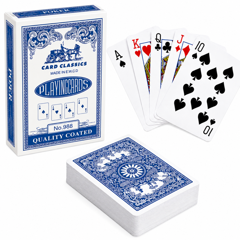 Klasyczne karty do gry Poker No.988 – 54 karty