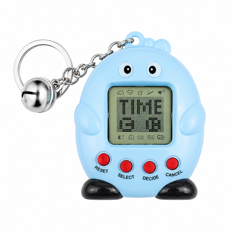 TAMAGOTCHI 168w1 ELEKTRONICZNE ZWIERZĄTKO LCD GRA BRELOK BATERIE W ZESTAWIE