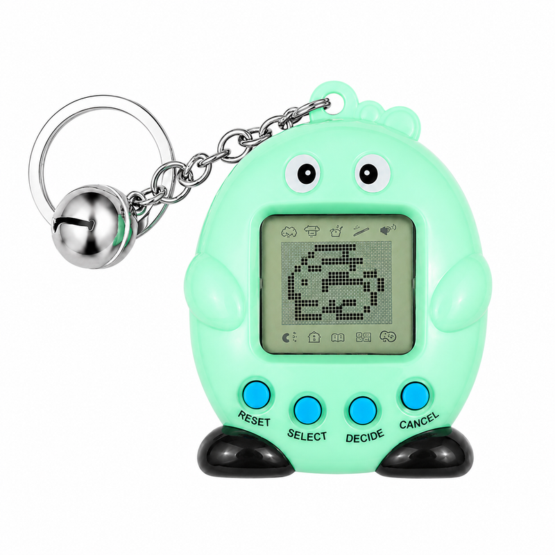 TAMAGOTCHI 168w1 ELEKTRONICZNE ZWIERZĄTKO LCD GRA BRELOK BATERIE W ZESTAWIE