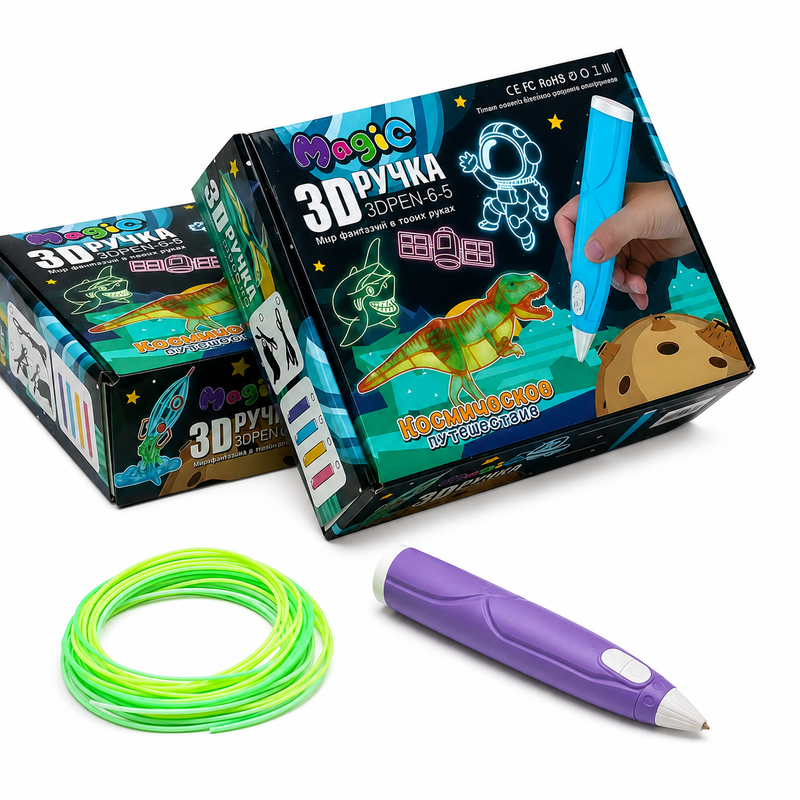 Długopis 3D Magic – Kreatywna Drukarka 3D dla Dzieci 6+ edu Zestaw Prezent