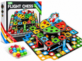 Gra planszowa 3D Flight Chess (Chińczyk 3D) – 2–4 graczy