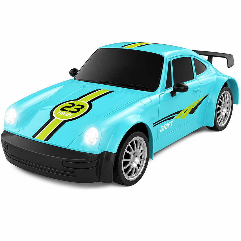 Auto Zdalnie Sterowane do Driftu Srebrne 1:24 2.4 GHz – 21 cm