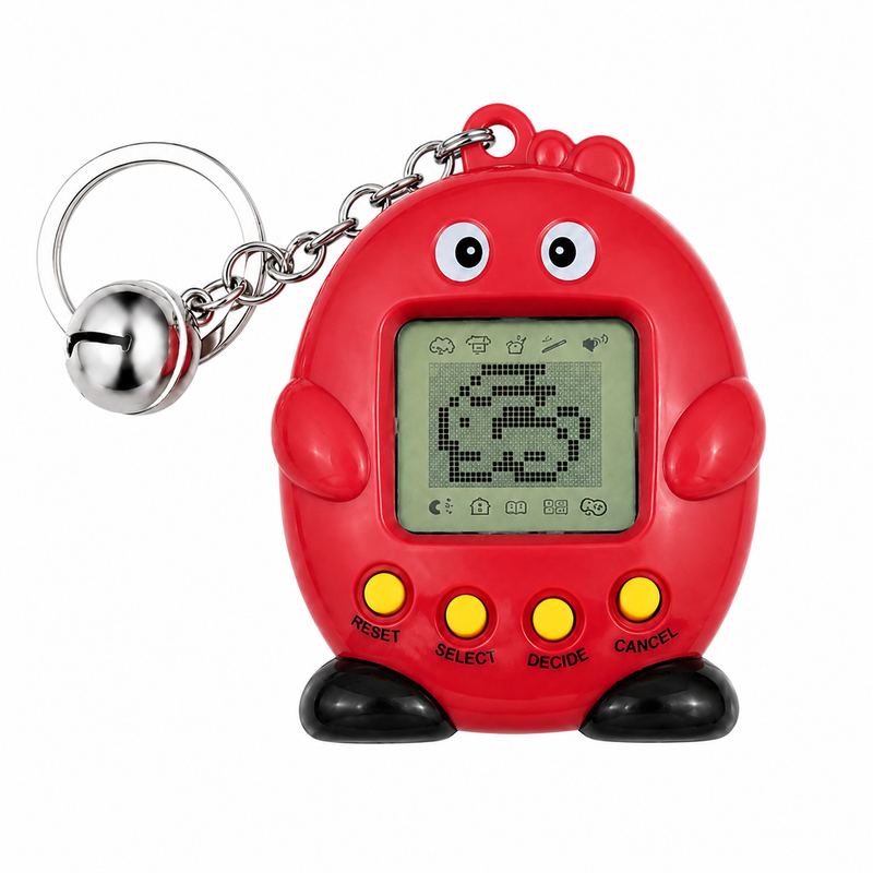 TAMAGOTCHI 168w1 ELEKTRONICZNE ZWIERZĄTKO LCD GRA BRELOK BATERIE W ZESTAWIE