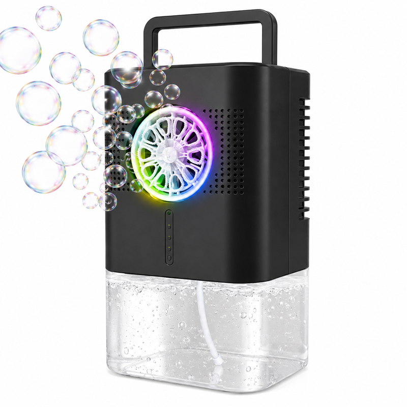 MASZYNA DO BANIEK MYDLANYCH LED PRZENOŚNA 400 ML