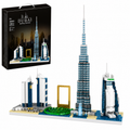 Klocki Konstrukcyjne Architektura Burdż Chalifa Dubaj – Wieża 3000+ el.