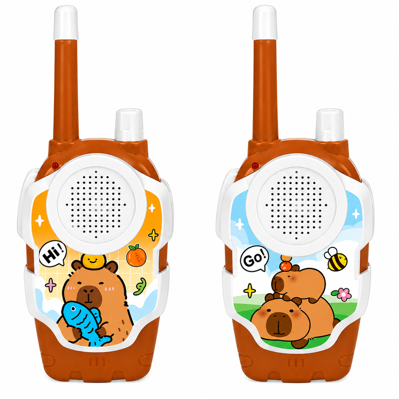 Krótkofalówki Walkie Talkie CAPYBARA dla Dzieci 2 szt.