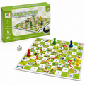 Gra planszowa Drabinki i Węże 25×25 cm + 4 pionki + kostka