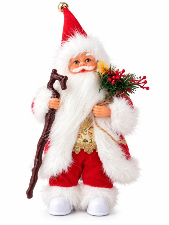 Tańczący Mikołaj 30 cm Jingle Bells z podświetleniem LED