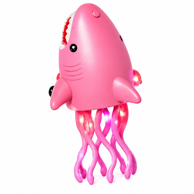 INTERAKTYWNA TAŃCZĄCA Rekin Shark Robot ZABAWKA TAŃCZY i GRA LED Muzyka