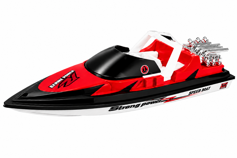 Motorówka speed Boat na baterie pływająca ŁÓDŹ ŁÓDKA statek DO WODY BASENU