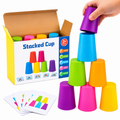 Stacked Cup - gra zręcznościowa: kubeczki do układania + karty 3+