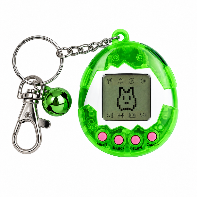 ELEKTRONICZNE ZWIERZĄTKO TAMAGOTCHI PET EGG GAME BRELOK + BATERIE