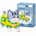 Klocki Mini Figurka KOT w Ubranku Prezent DIY 66292 Zestaw Kreatywny 3D Gra