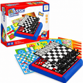 Zestaw Gier Klasycznych 5w1: Szachy, Warcaby, Backgammon, Ludo, Gęś
