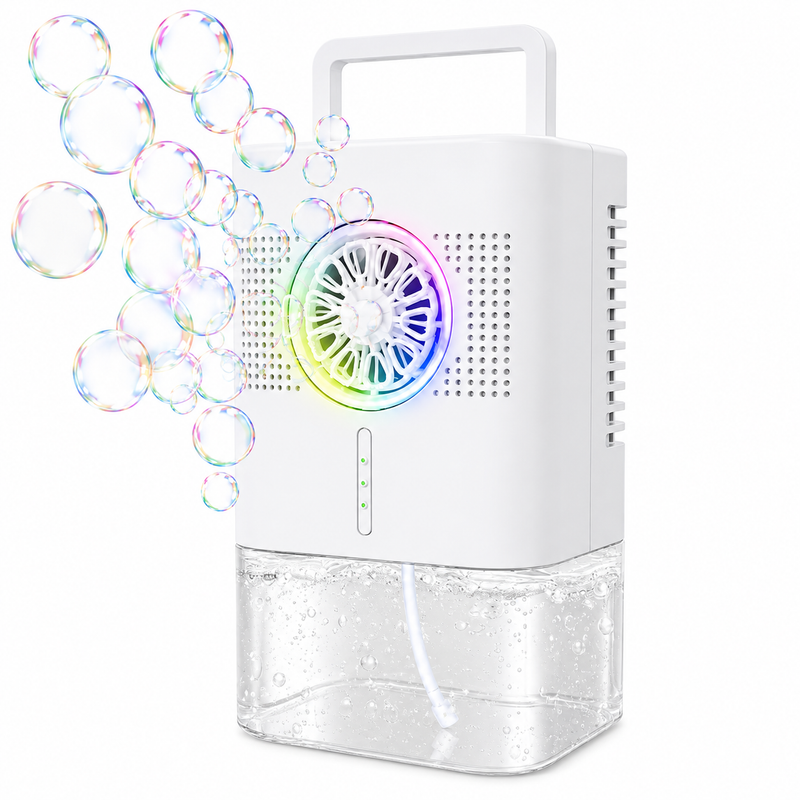 MASZYNA DO BANIEK MYDLANYCH LED PRZENOŚNA 400 ML