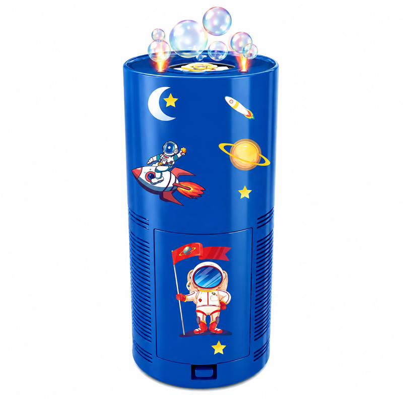 MASZYNA DO BANIEK MYDLANYCH ASTRONAUTA LED USB DŹWIĘK + NAKLEJKI