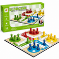 Gra Planszowa LUDO (Chińczyk) 2–4 graczy + 16 pionków i kostka | 3+